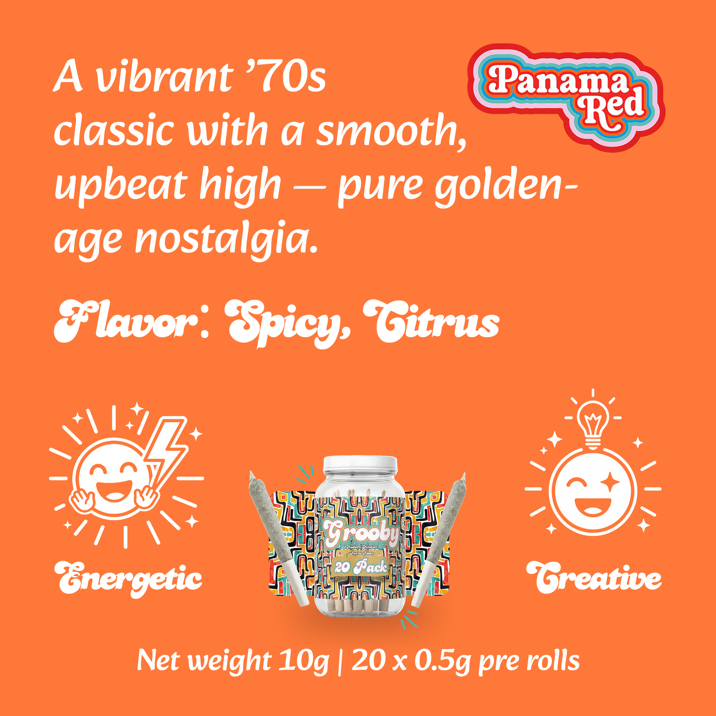 20 Pack Of Panama Red Pre Rolls