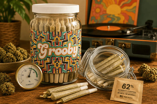 pack of pre rolls and pre rolls on a table