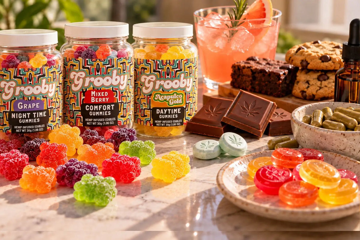 10 Types of Edibles: Gummies, Drinks, Chocolates & More
