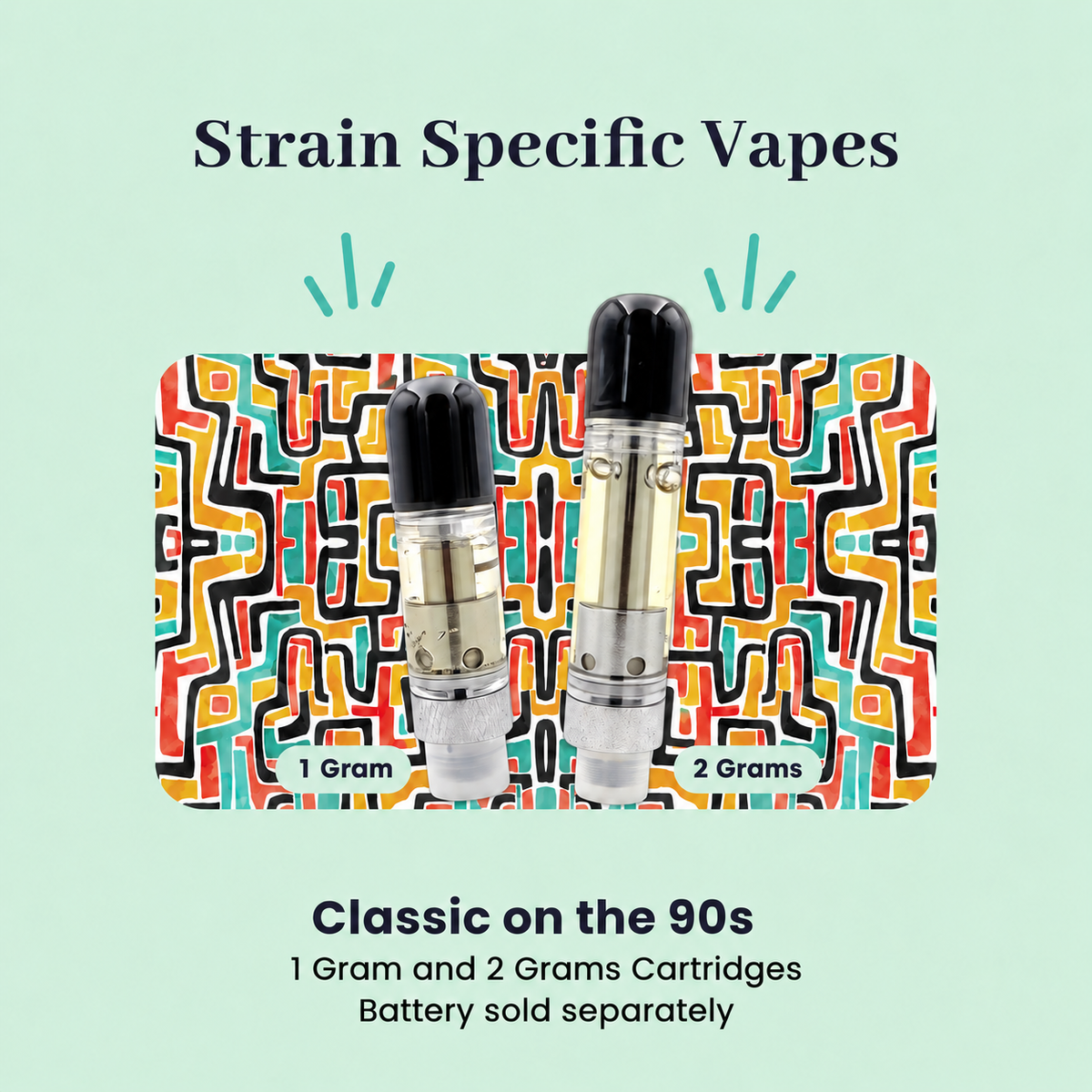 Vapes de cepa específica MX