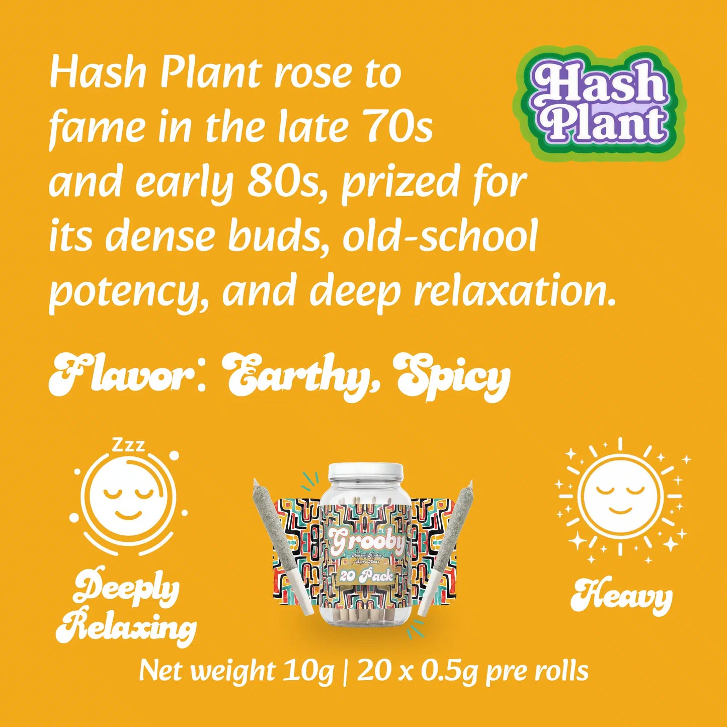 Exclusive 20 Pack of Hash Plant Pre Rolls