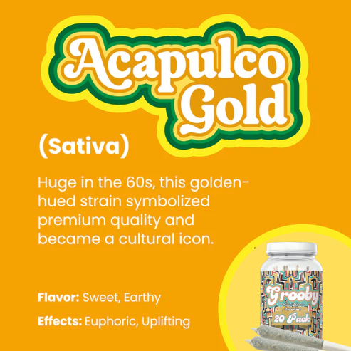 20 Pack Of Grooby Pre Rolls