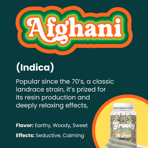 20 Pack Of Grooby Pre Rolls