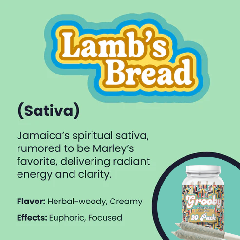 20 Pack Of Grooby Pre Rolls