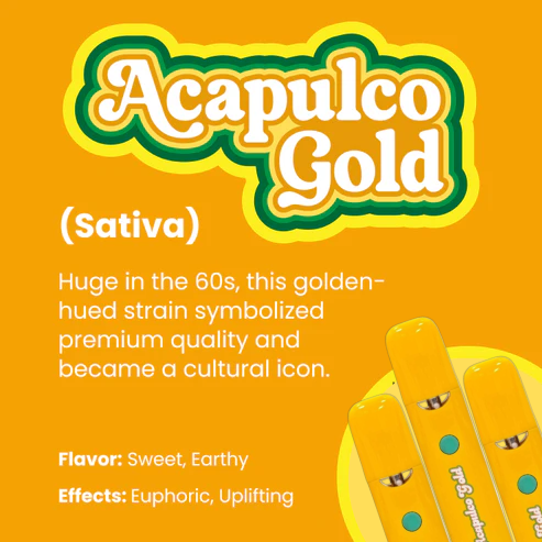 Acapulco Gold Disposable Vape - Sativa