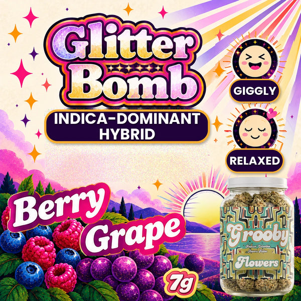 7 Grams of Indoor Flower - Glitter Bomb