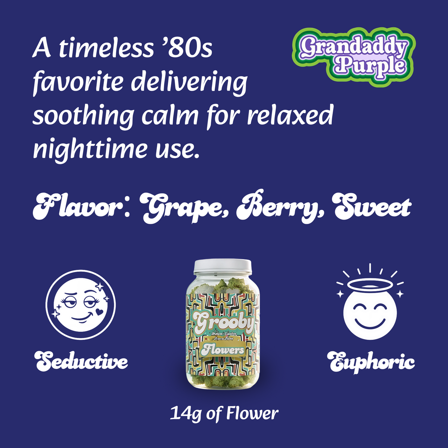 14 Grams Of Classic Flower - Grandaddy Purple