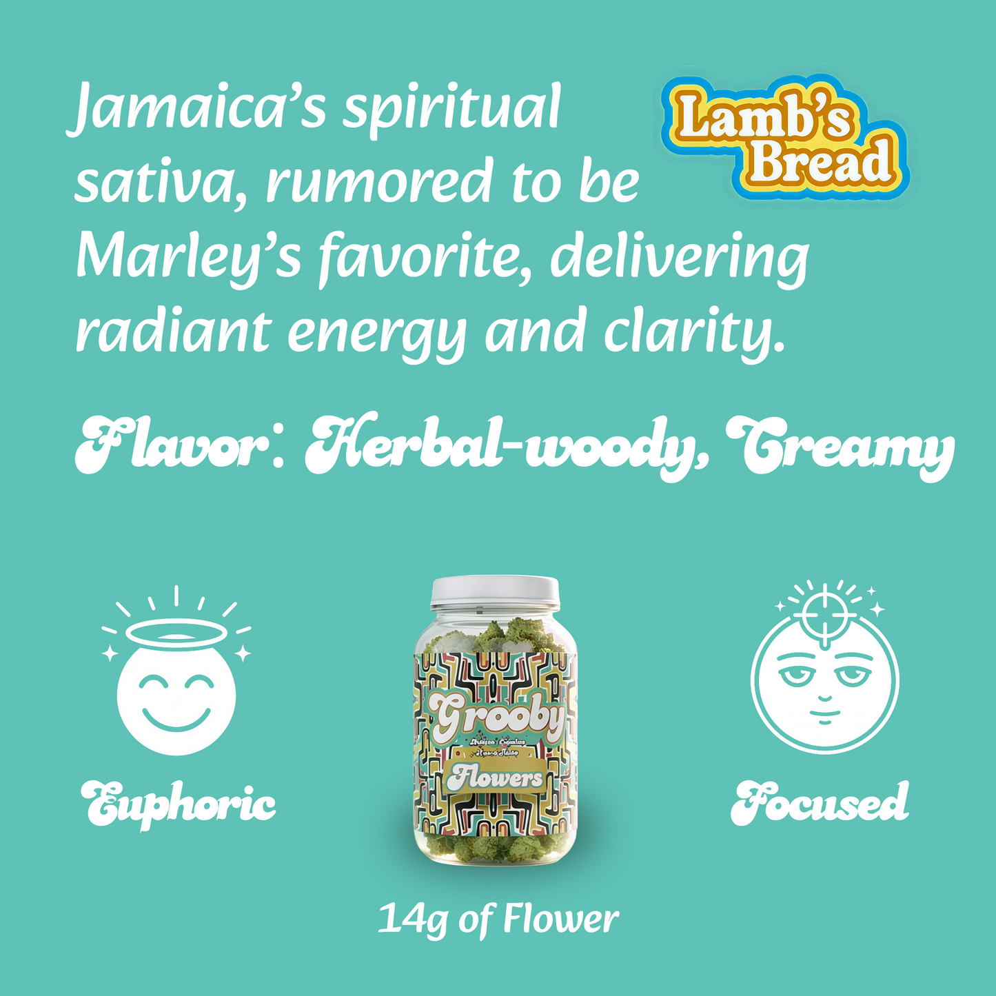 14 Grams Of Classic Flower - Lamb's Bread