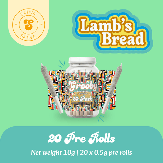 lamb's bread pre rolls jar