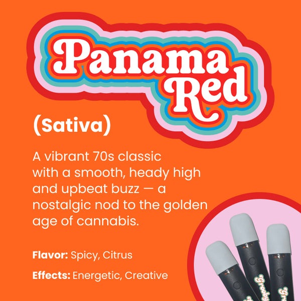 Panama Red Disposable Vape - Sativa