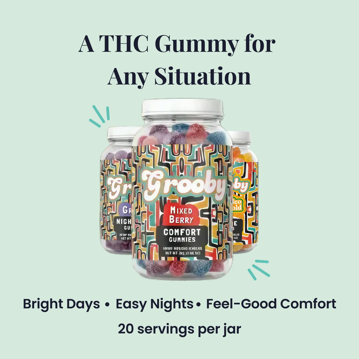 20 THC Experience Gummies