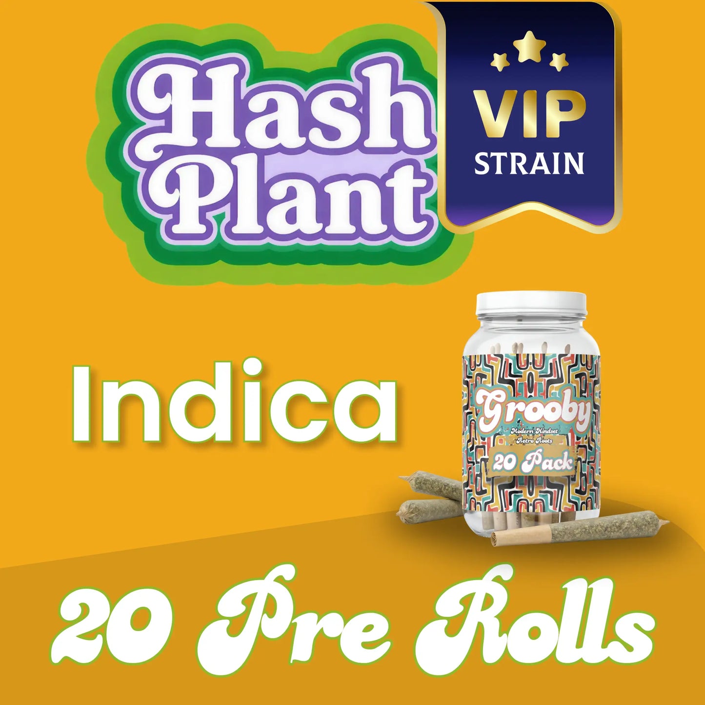 Exclusive 20 Pack of Hash Plant Pre Rolls